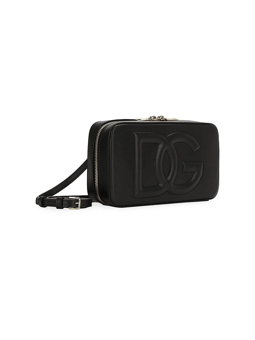 Dolce & Gabbana DG Logo Leather Camera Crossbody Bag Product Image