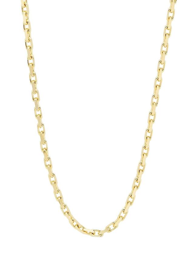 14k Gold French Cable Chain Necklace, Womens Product Image