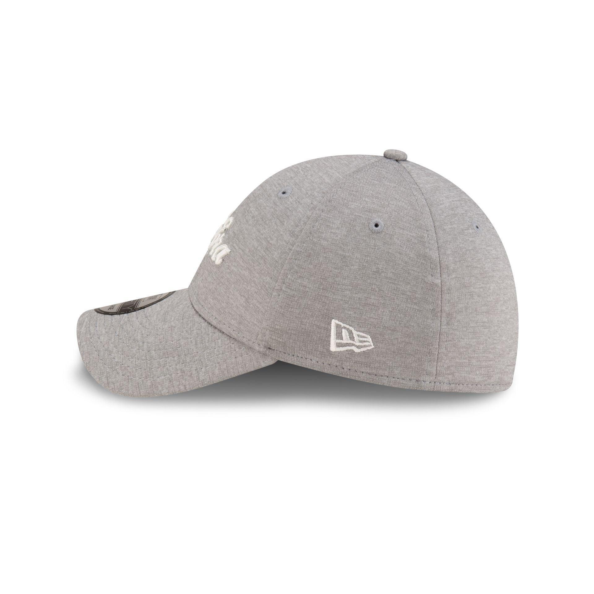 New Era Golf Script Gray 39THIRTY Stretch Fit Hat Male Product Image