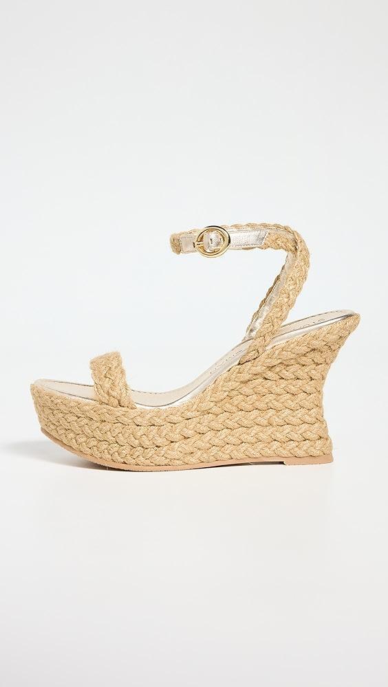 Stuart Weitzman Braida Strap Espadrille Wedge Sandals | Shopbop Product Image