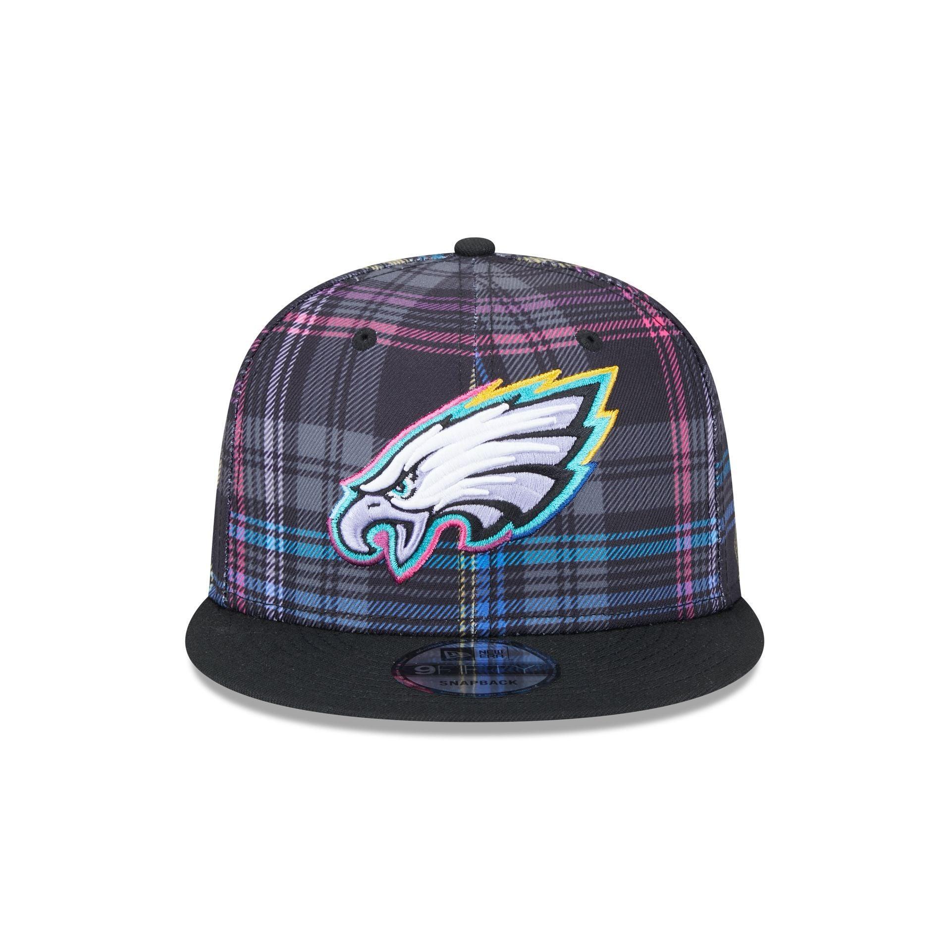 Philadelphia Eagles 2024 Crucial Catch 9FIFTY Snapback Hat Male Product Image