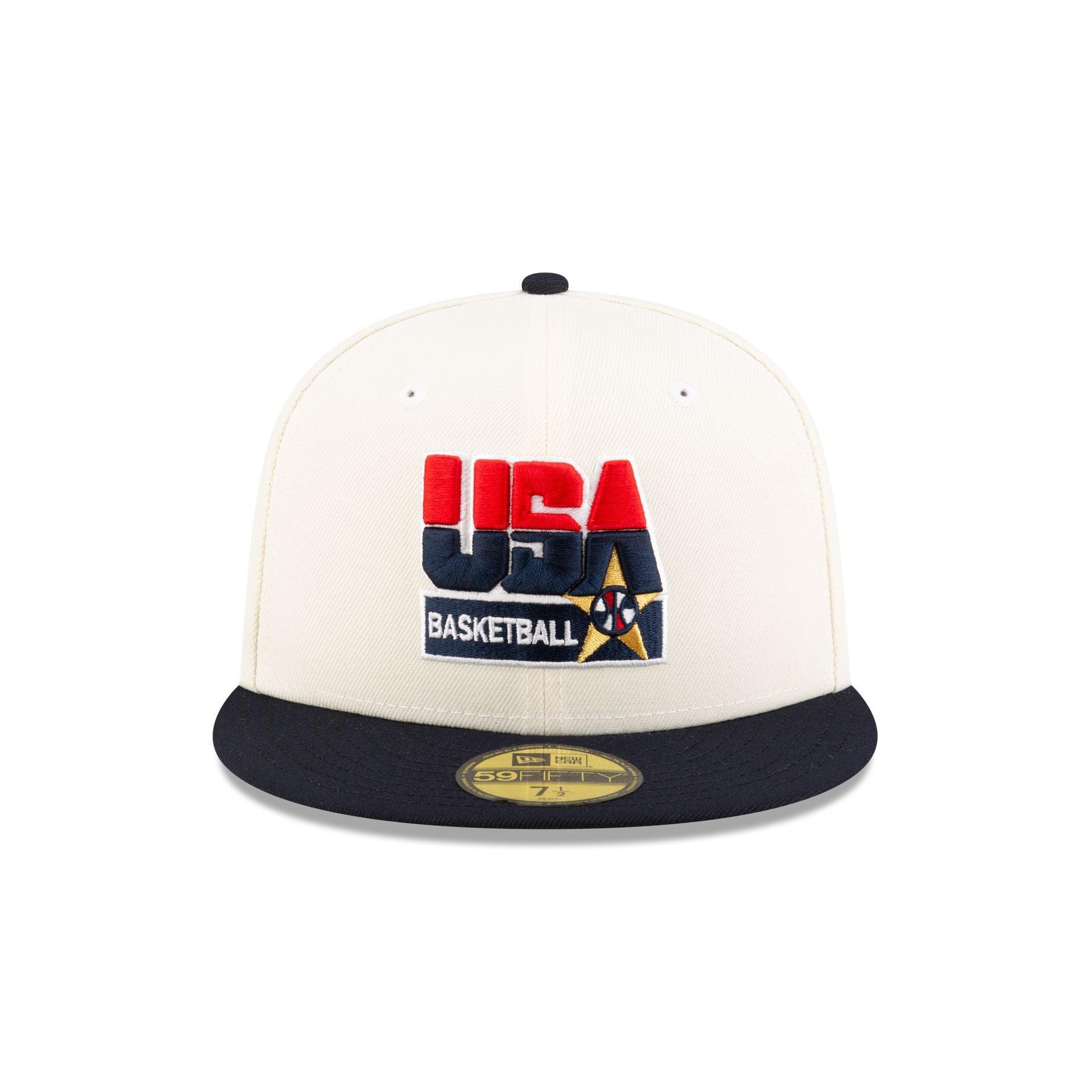 Dream Team Chrome White 59FIFTY Fitted Hat Male Product Image