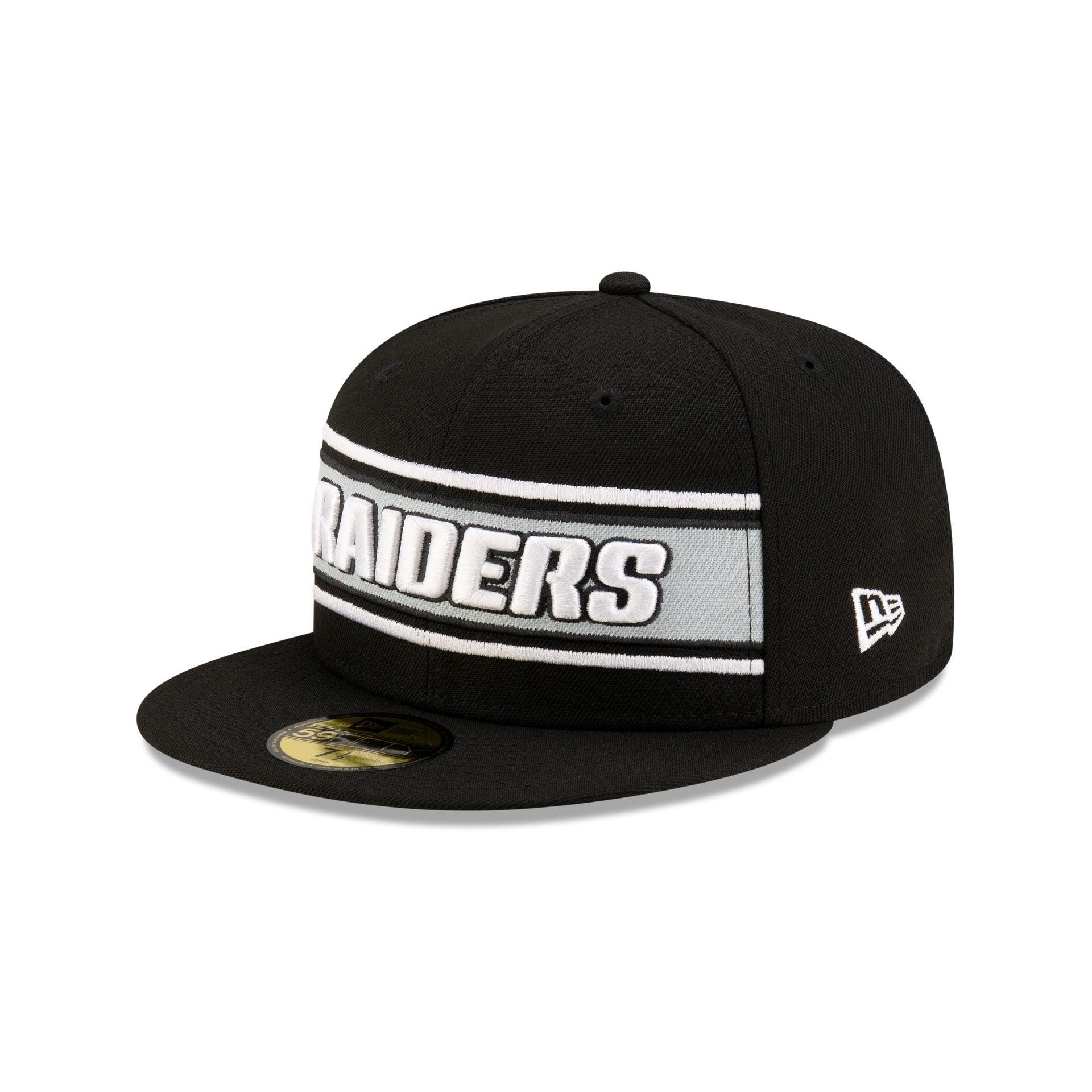 Las Vegas Raiders 2024 Sideline Black 59FIFTY Fitted Hat Male Product Image