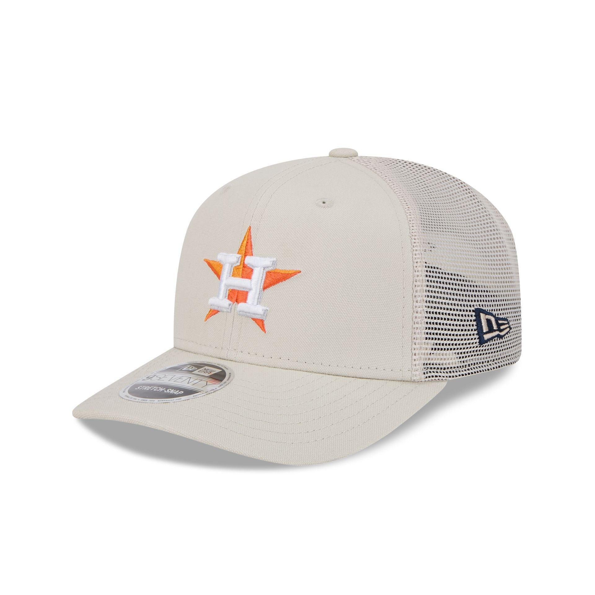 Houston Astros Canvas 9SEVENTY Trucker Hat Male Product Image