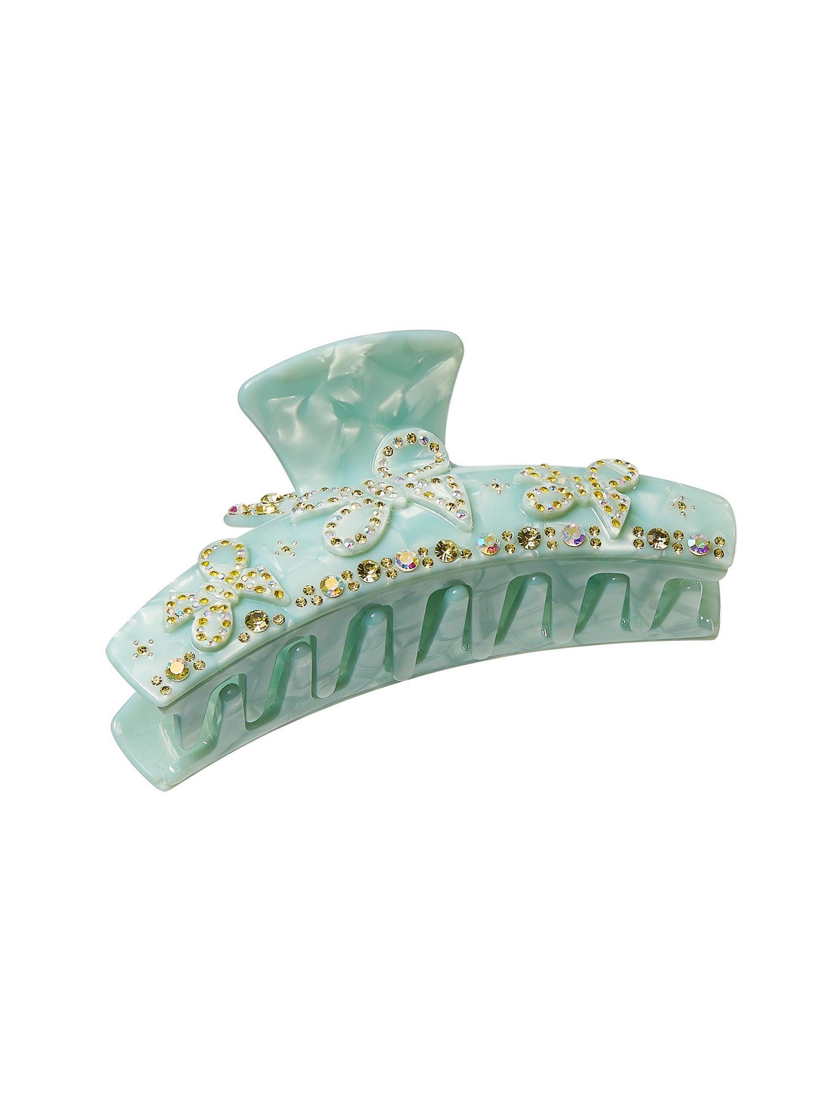 Bella Crystal Claw Clip (Blue) Product Image