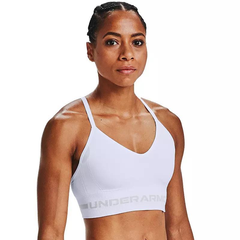 Under Armour Womens Under Armour Seamless Low Long Bra - Womens Product Image