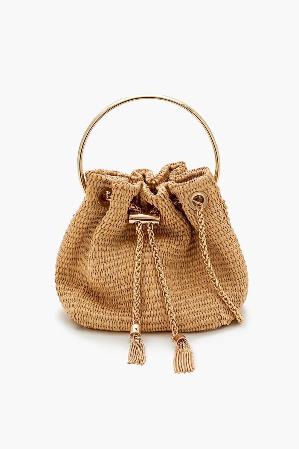 Straw Bucket Bag | Forever 21 Product Image