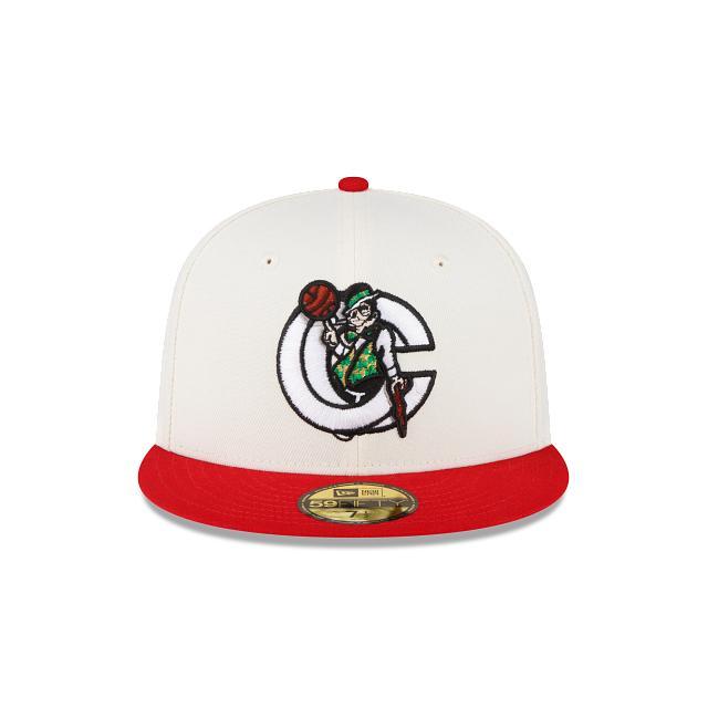 Boston Celtics X Concepts X Jayson Tatum Chrome Red 59FIFTY Fitted Hat Male Product Image