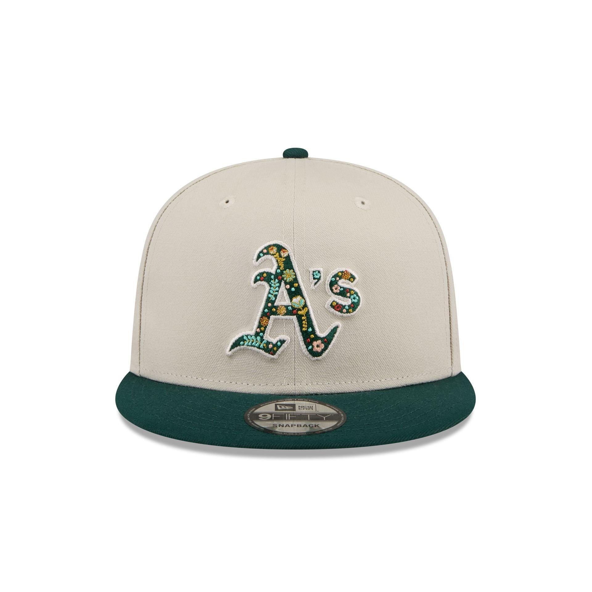 Oakland Athletics Floral Fill 9FIFTY Snapback Hat Male Product Image