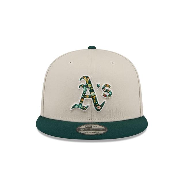 Oakland Athletics Floral Fill 9FIFTY Snapback Hat Male Product Image