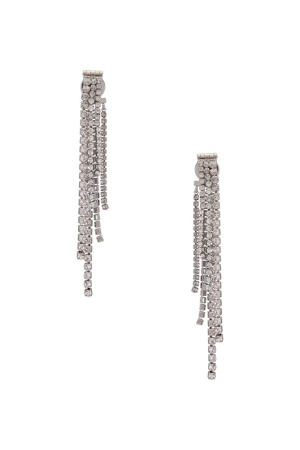 Demarson Calla Earrings in Metallic Silver product image