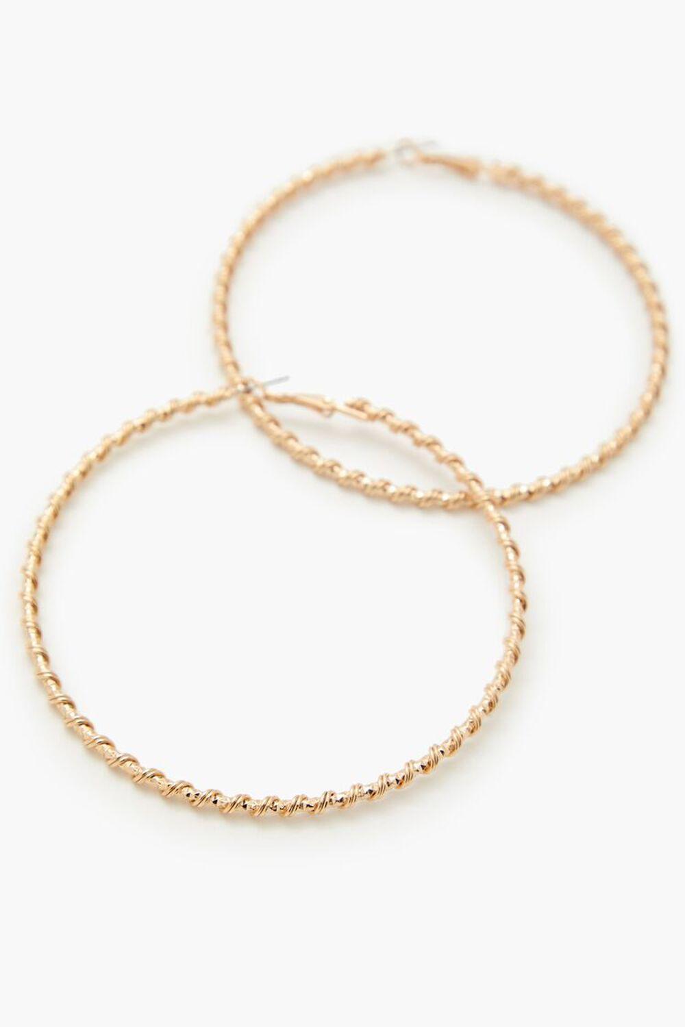 Twisted Hoop Earrings | Forever 21 Product Image