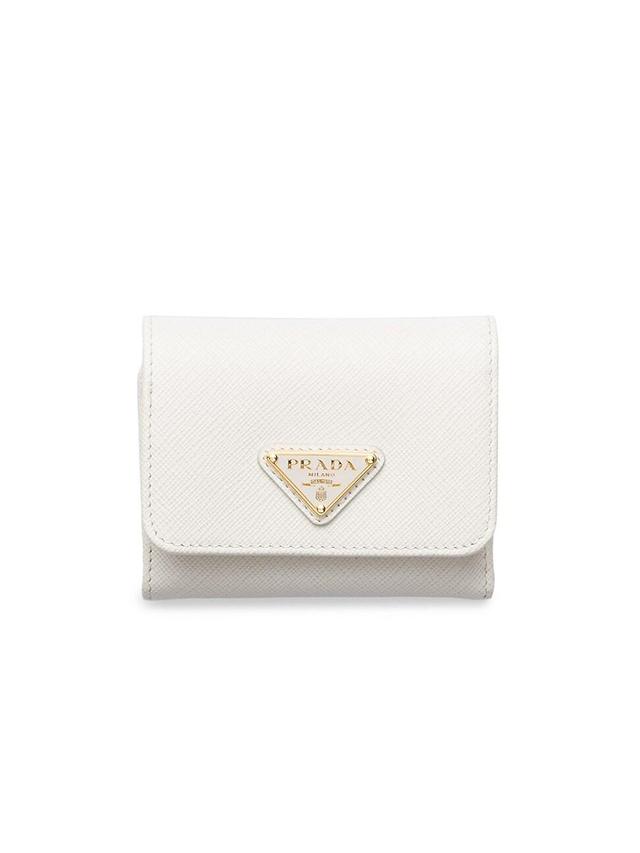 Womens Small Saffiano Leather Wallet Product Image