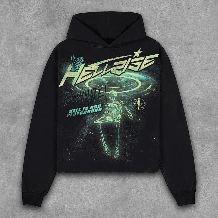 Hellstar Hell Is Our Playground Pocketless Hoodie Product Image