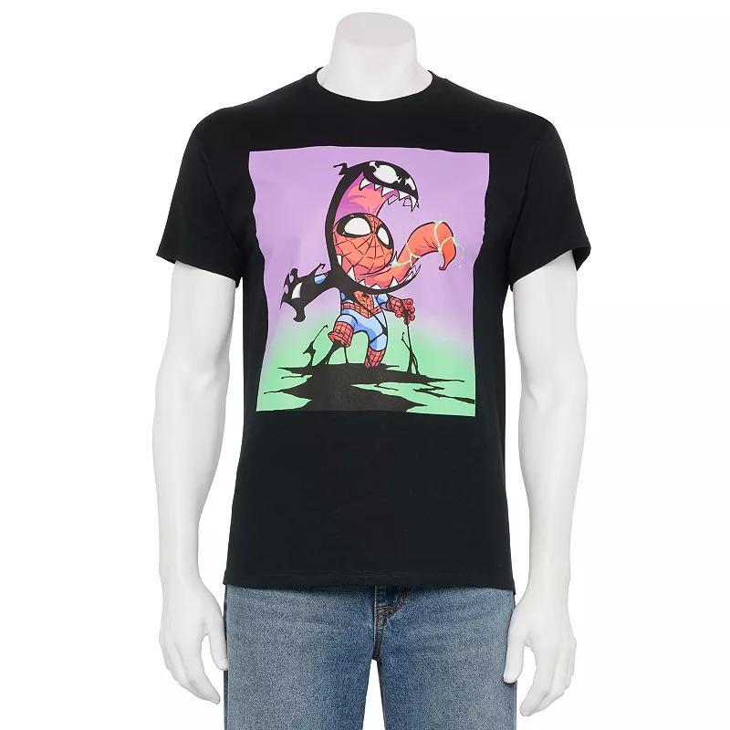 Mens Marvel Venom Box Graphic Tee Product Image