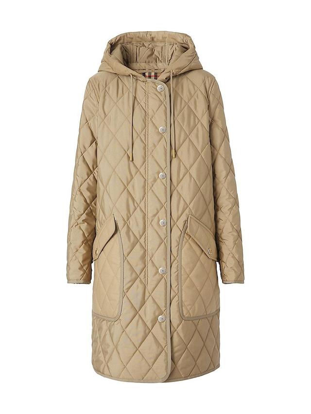 burberry Roxby Thermoregulated Quilted Coat Product Image