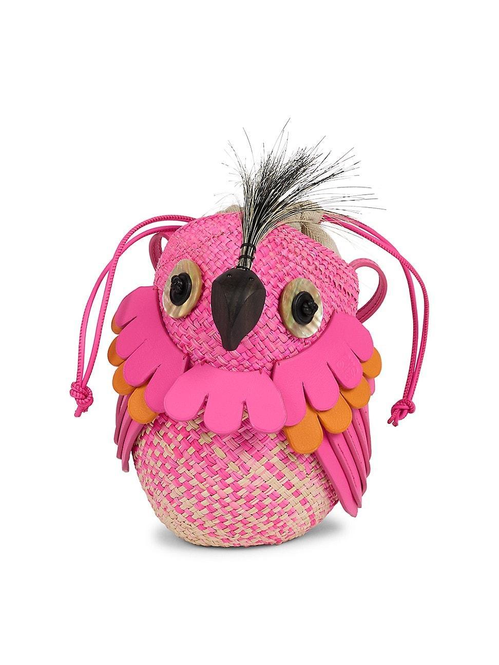 Womens LOEWE x Paulas Ibiza Woven Bird Bag Product Image