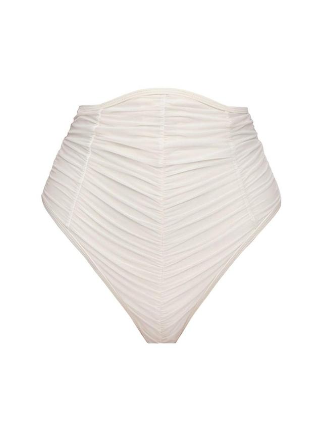 Womens Capa Ruched Bikini Bottom Product Image