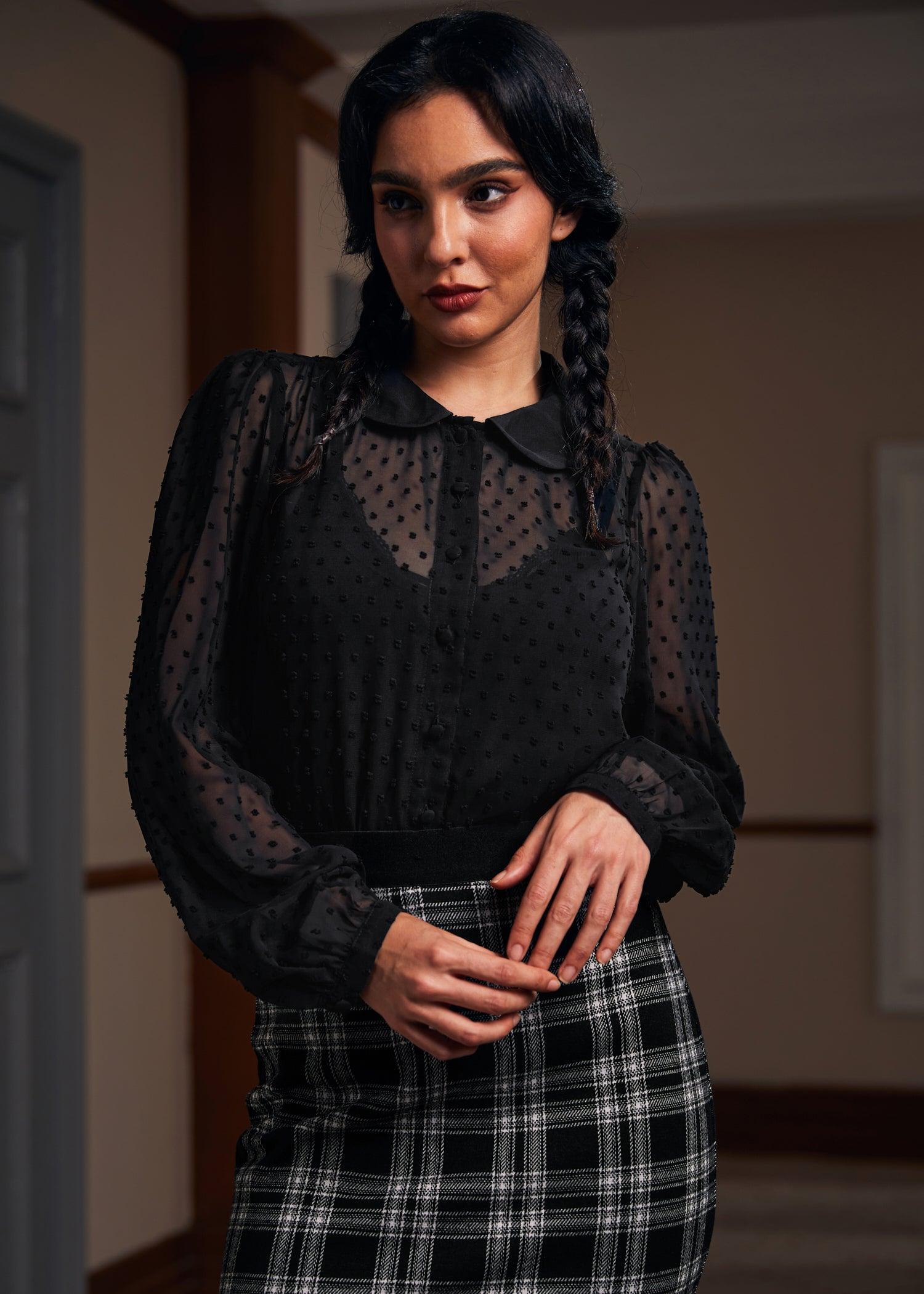 More Mulled Wine Collared Blouse product image