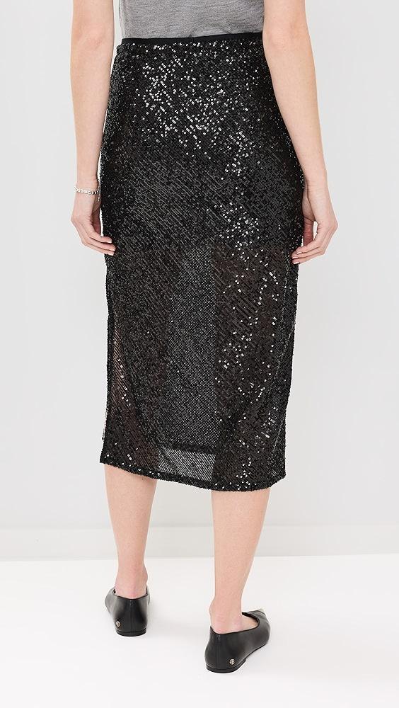 Enza Costa Sequin Bias Skirt | Shopbop Product Image