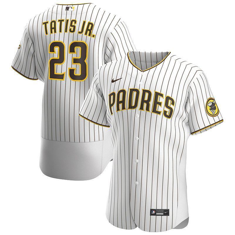 Mens Nike Fernando Tats Jr. /Brown San Diego Padres Home Authentic Player Jersey product image