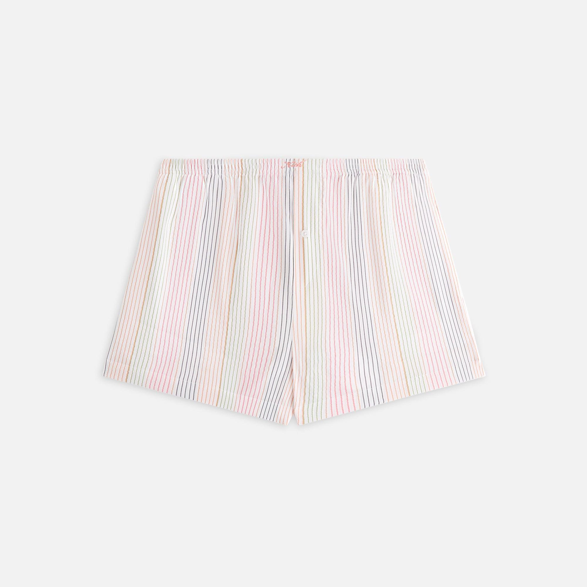 Kith Women Ida II Seersucker Boxer Short - White Female product image