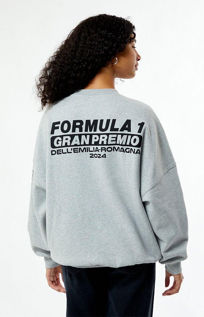 F1 Women's x PacSun Italy Emblem Crew Neck Sweatshirt Product Image