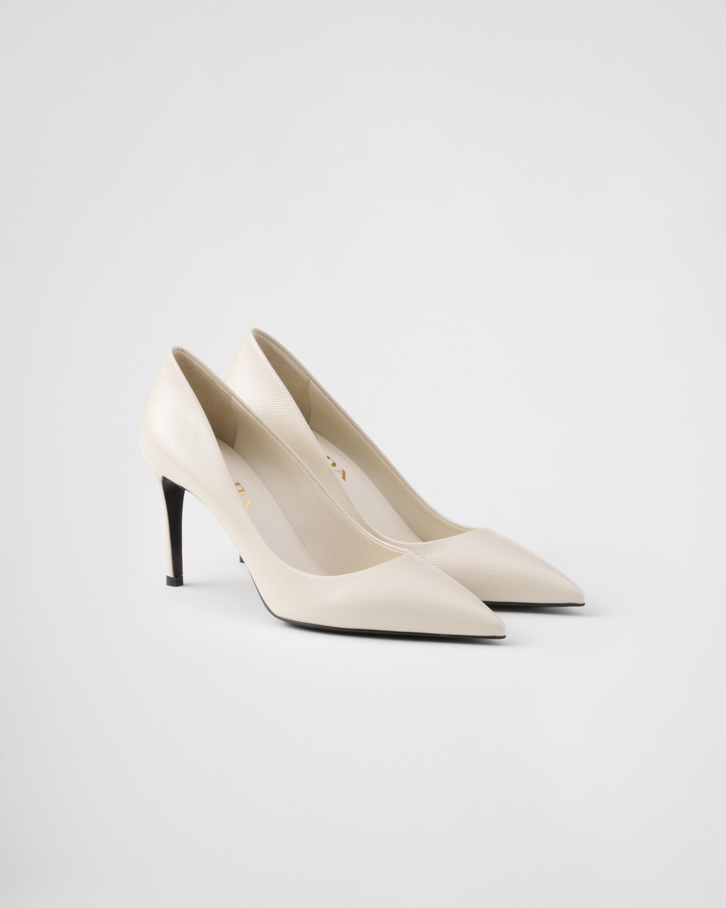 Patent Saffiano leather pumps product image