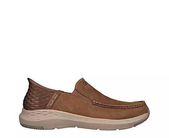 Skechers Mens Slip-Ins Relaxed Fit- Parson - Oswin Slip-On Moc Toe Casual Sneakers from Finish Line Product Image