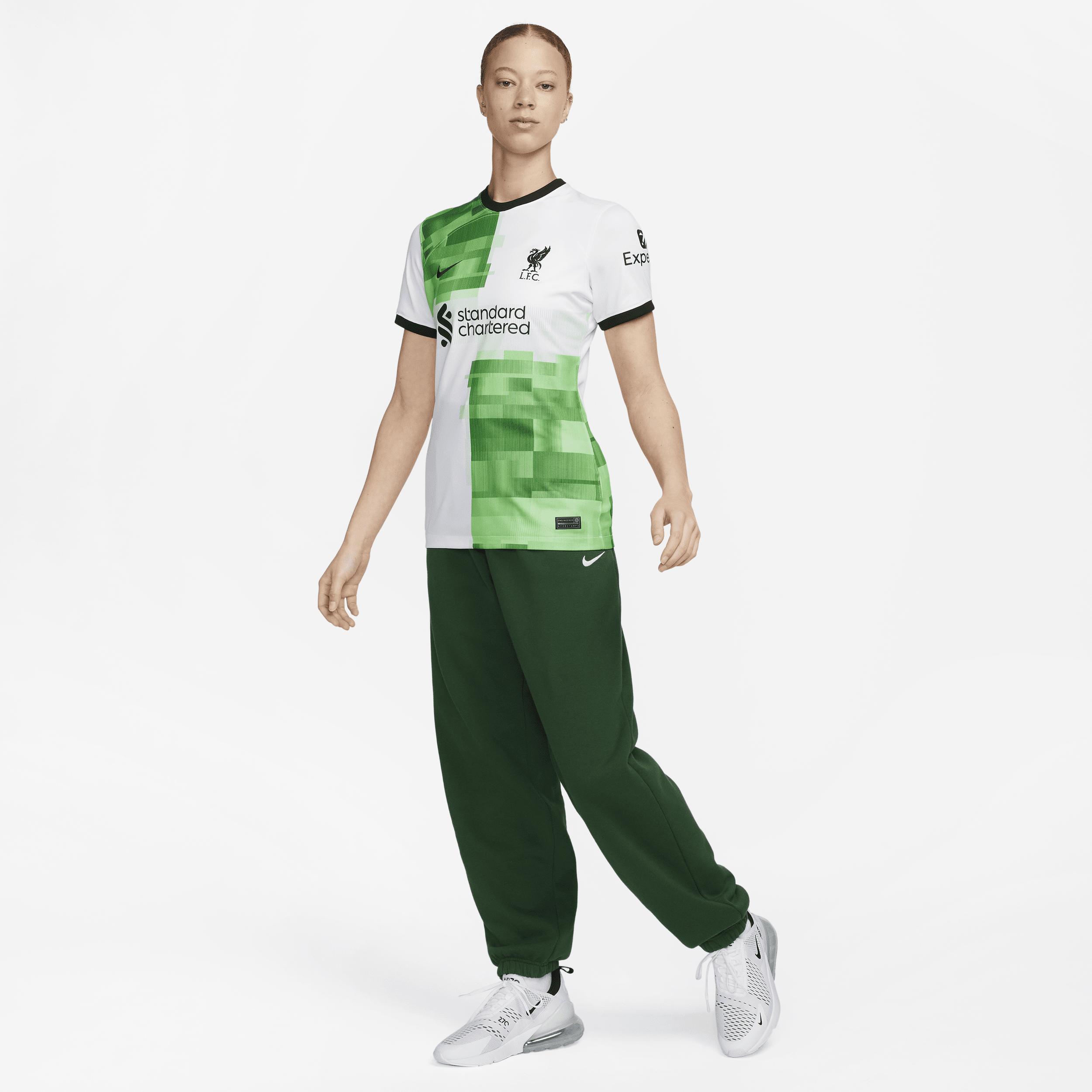 Womens Nike White Liverpool 2023/24 Away Replica Jersey Product Image