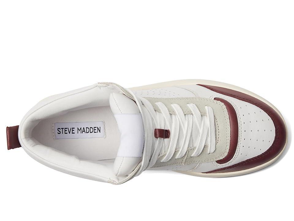 Steve Madden Calypso Leather High Top Retro Sneakers Product Image