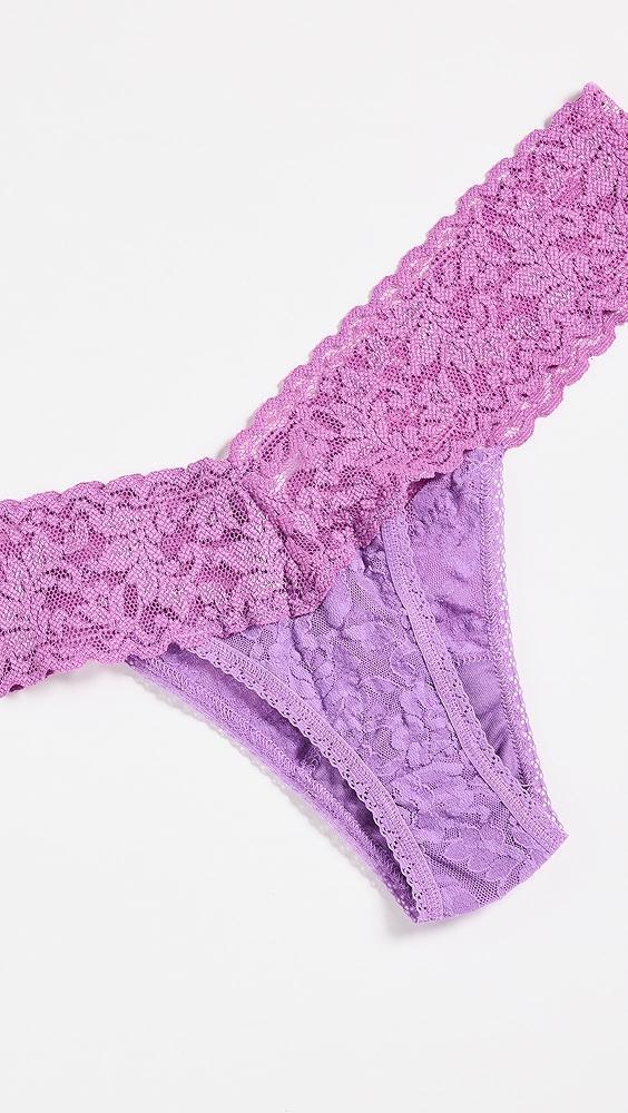 Hanky Panky Signature Lace Low Rise Thong 3 Pack | Shopbop Product Image