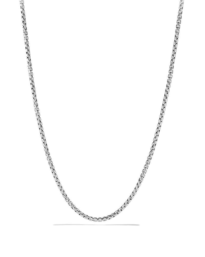 Womens Box Chain Slider Necklace Product Image