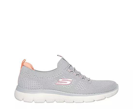 Skechers Womens Summits Knit Slip On Running Shoe Product Image