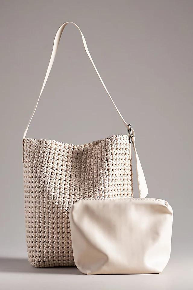 The Kalani Woven Knot Bag: Faux Leather Edition Product Image