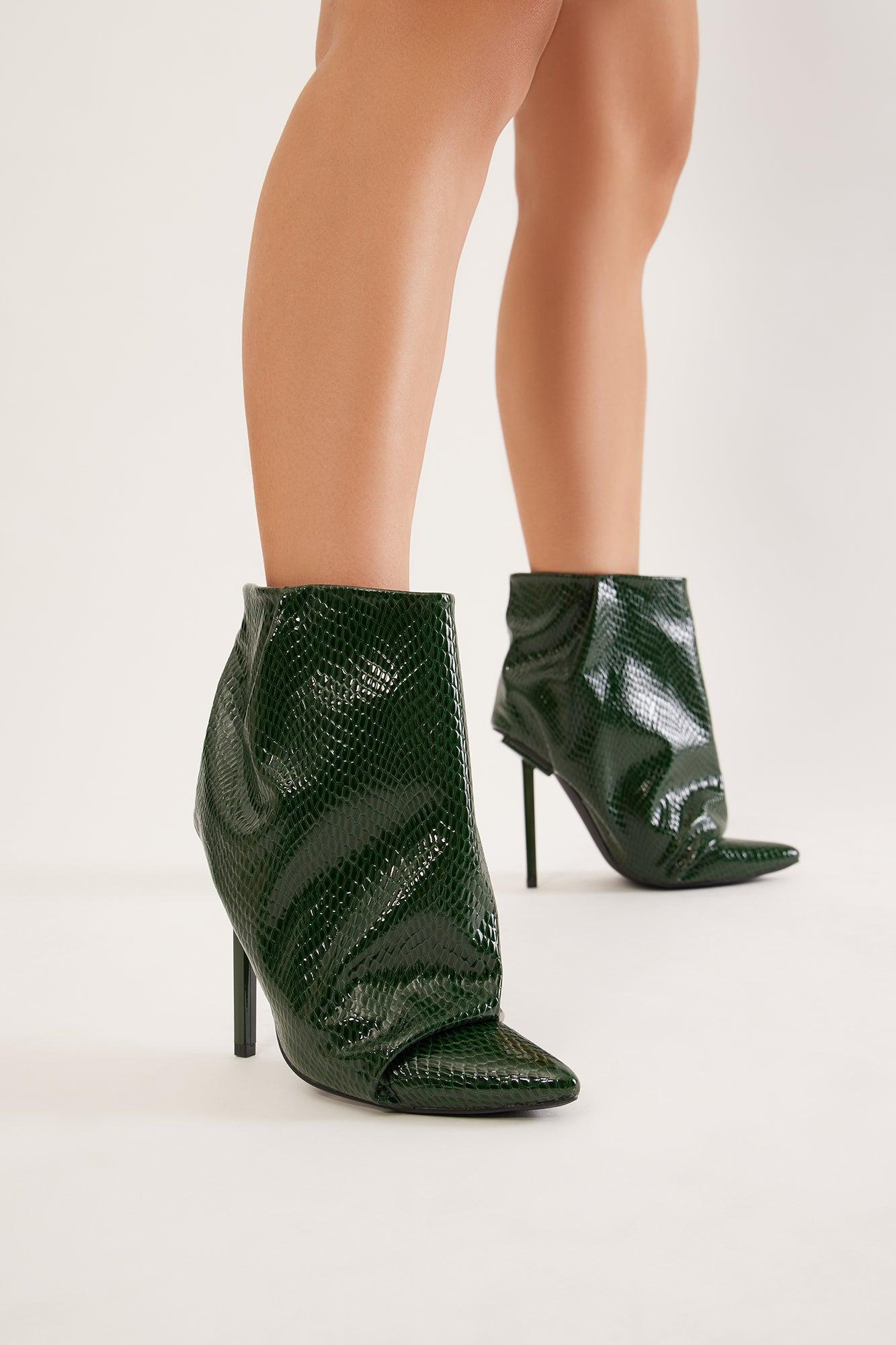 Florence Booties - Green Product Image