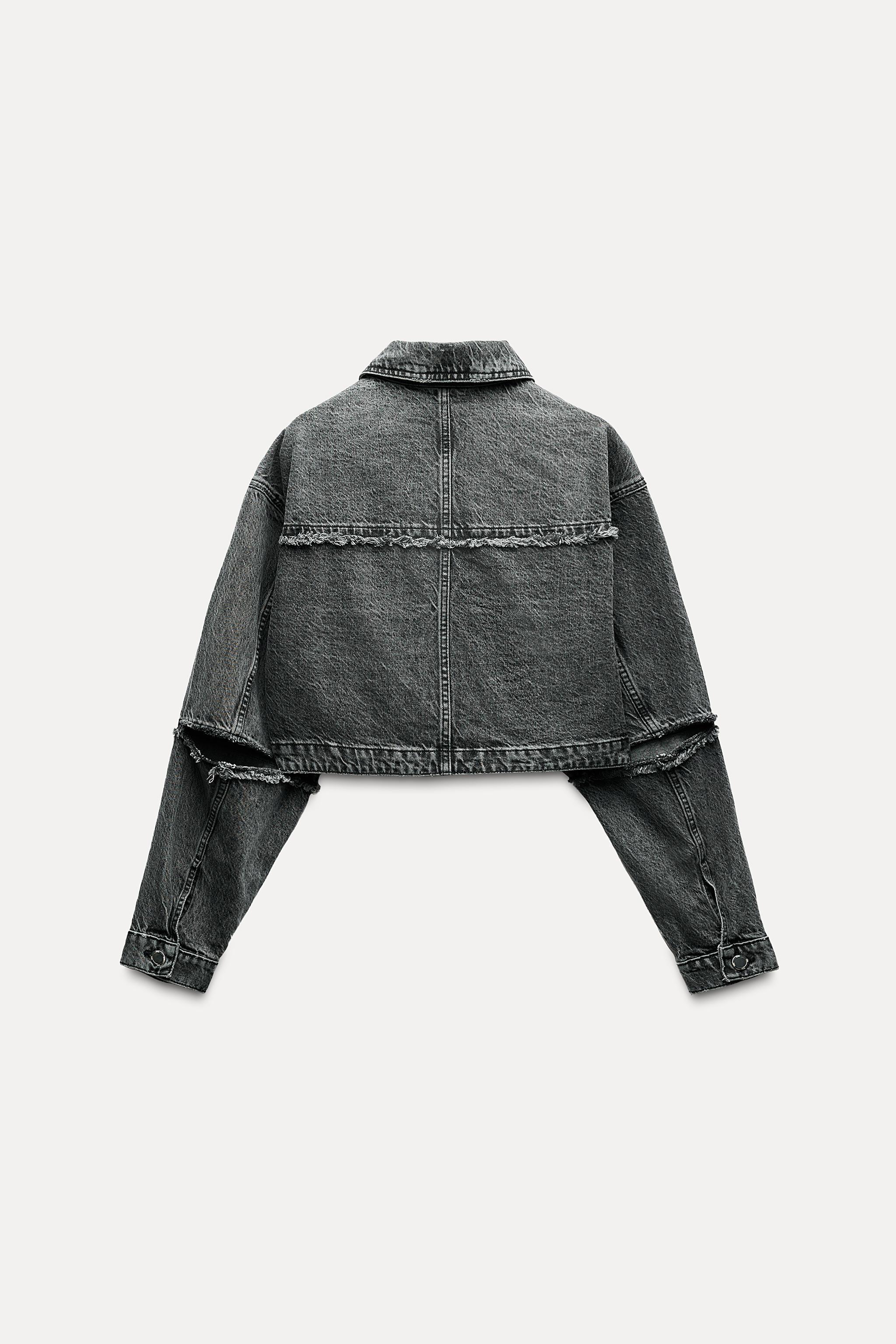 Z1975 CROP DENIM JACKET Product Image