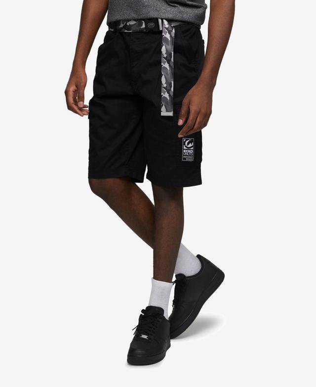 Ecko Unltd Mens Big and Tall Rewind Belted Cargo Shorts Product Image