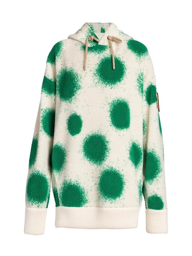 Womens 1 Moncler JW Anderson Oversized Dot Hoodie Product Image