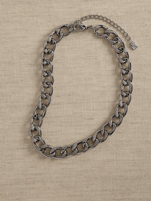 Thick Curb Chain Necklace Product Image