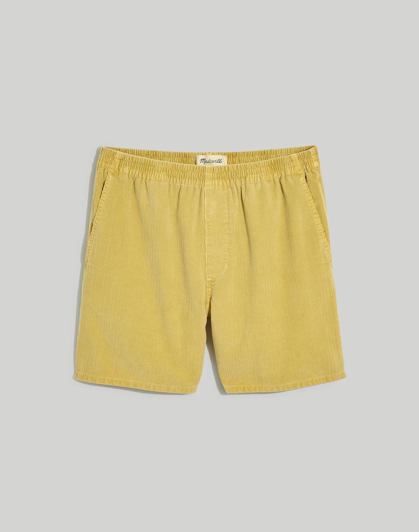 6 1/2" Variegated Corduroy Shorts Product Image