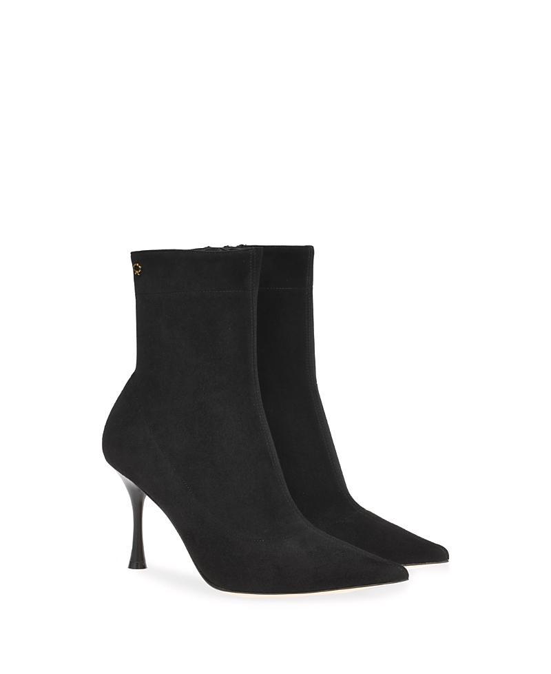 Gianvito Rossi Womens Dunn Pointed Toe High Heel Booties Product Image