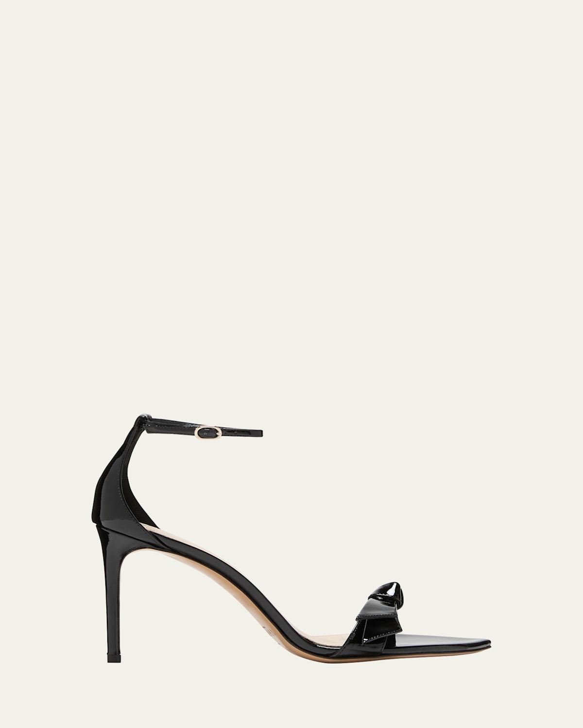 Clarita Patent Bow Ankle-Strap Sandals Product Image