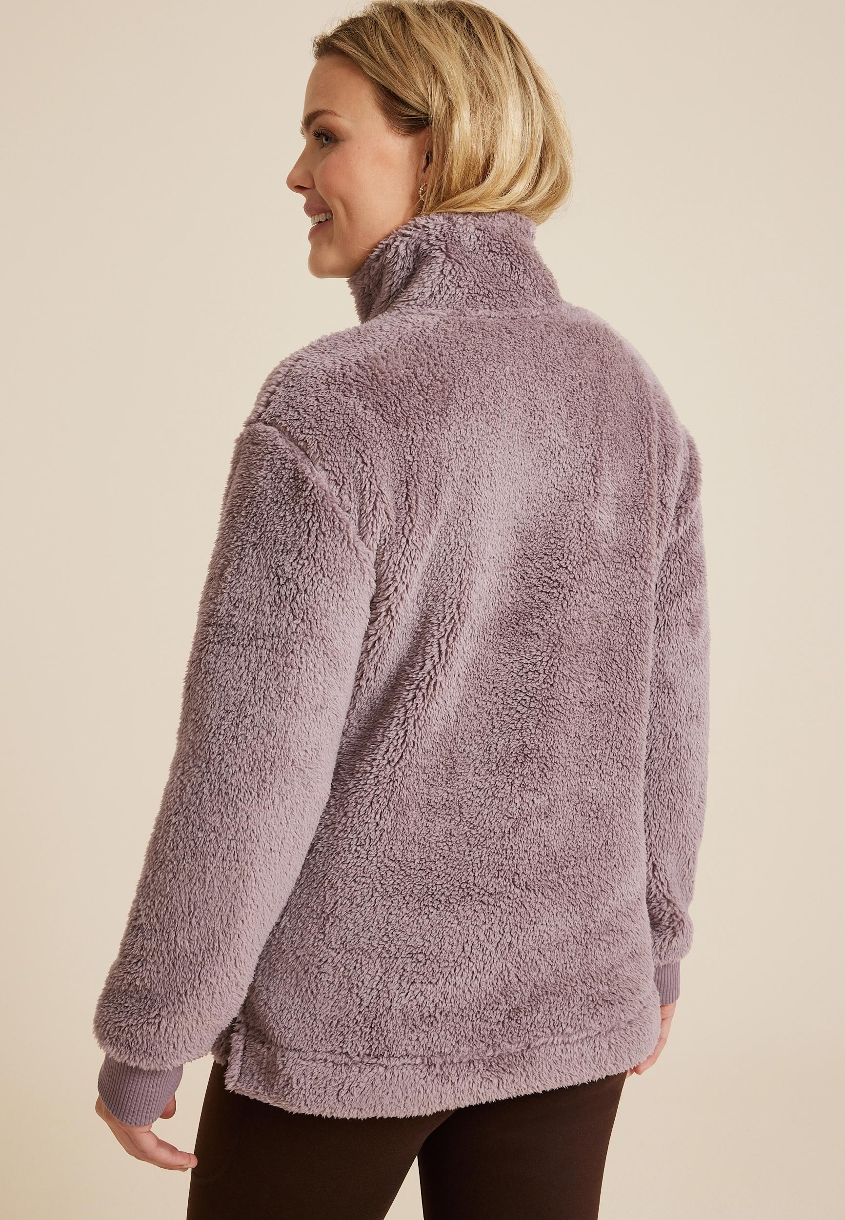 Sherpa Pullover Sweatshirt Product Image