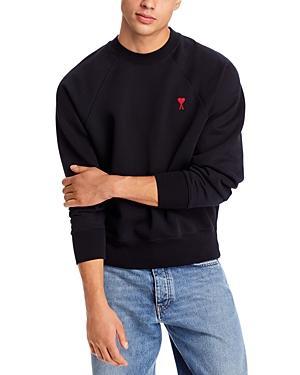 AMI ALEXANDRE MATTIUSSI De Coeur Sweatshirt In Black Product Image