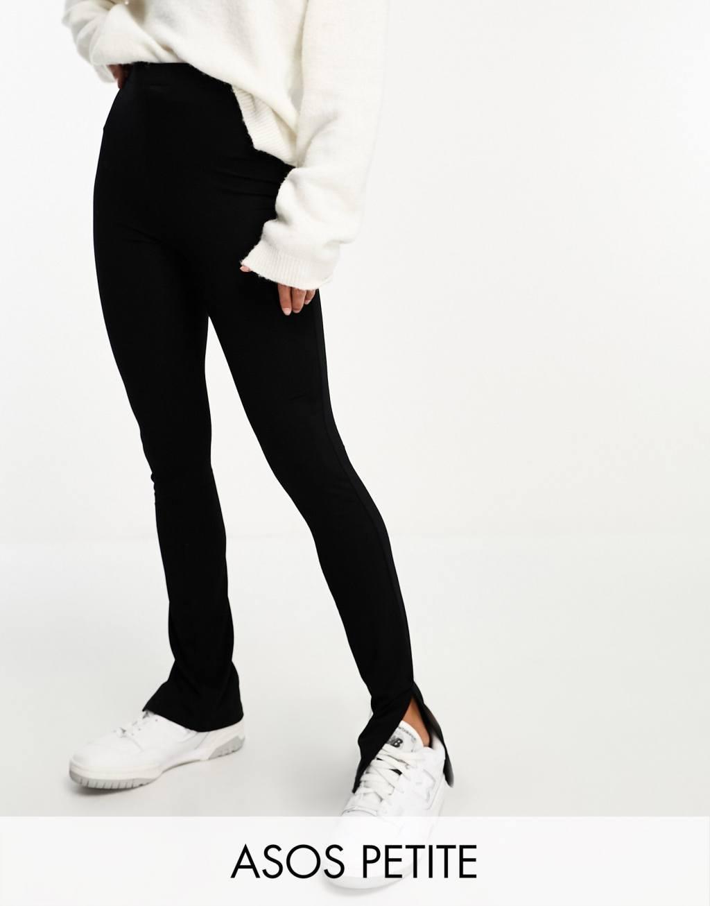 ASOS DESIGN Petite legging with side split Product Image