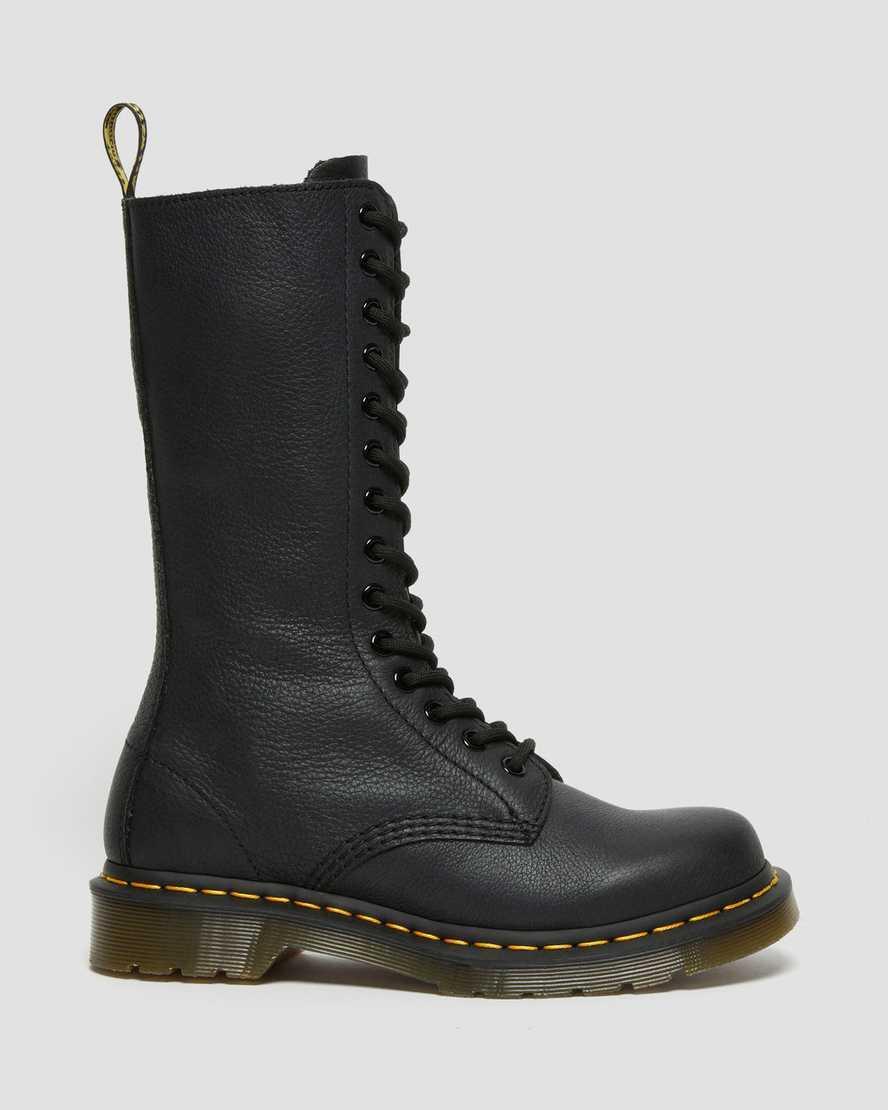 Dr. Martens 1B99 14-Eye Zip Boot Virginia) Women's Zip Boots Product Image