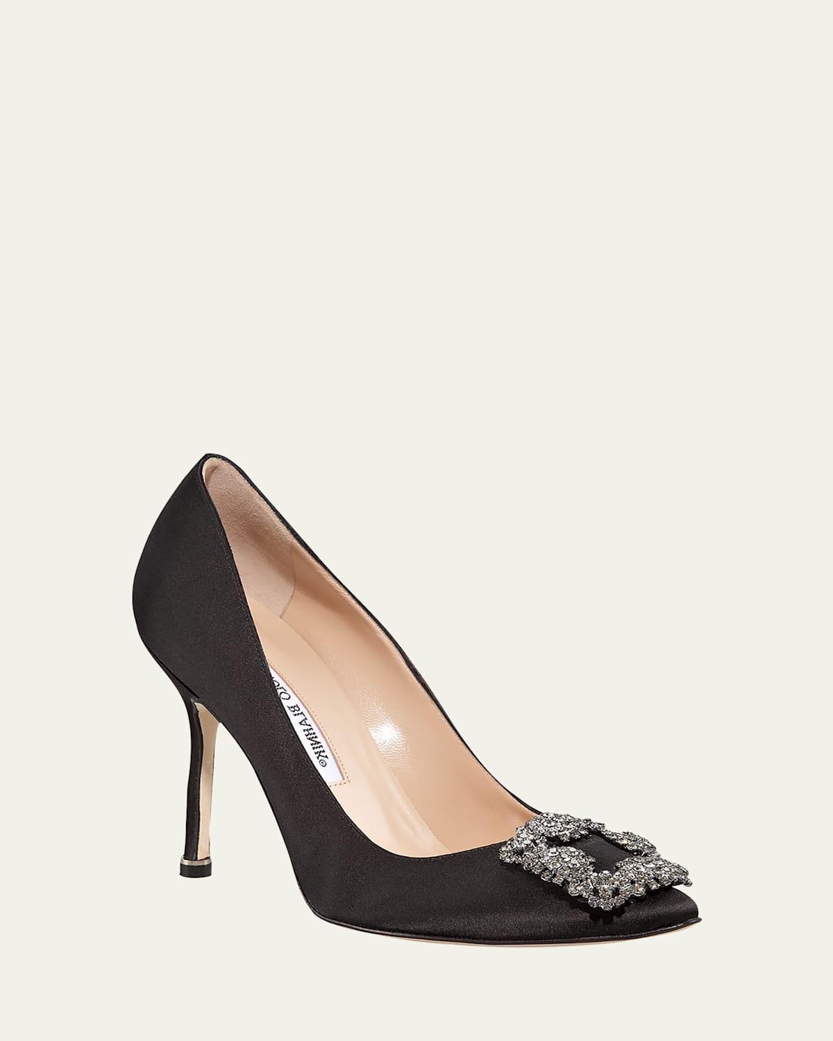 Womens Hangisi 105MM Embellished Satin Pumps Product Image