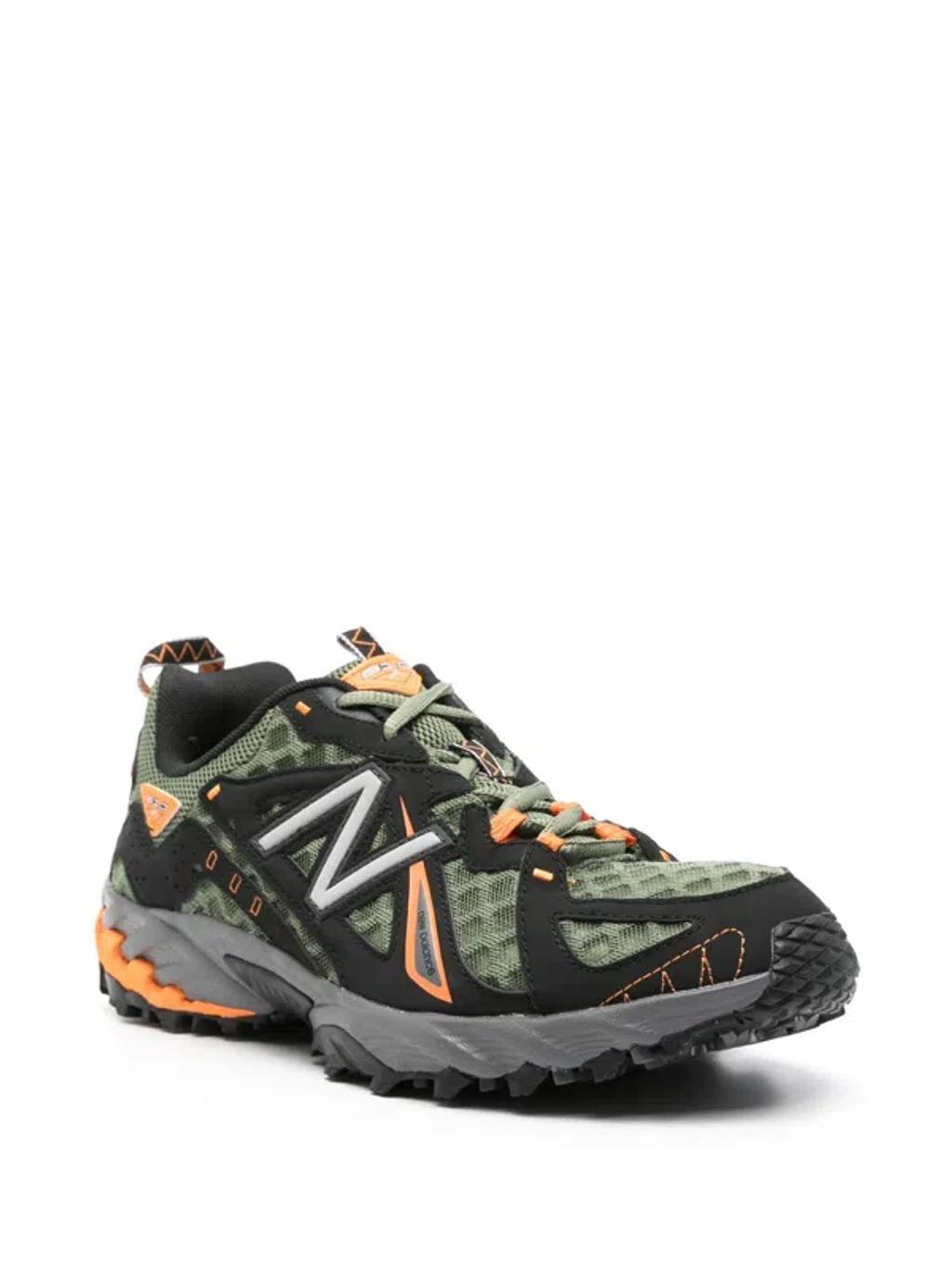 NEW BALANCE Green Leather 610 Sneakers Product Image