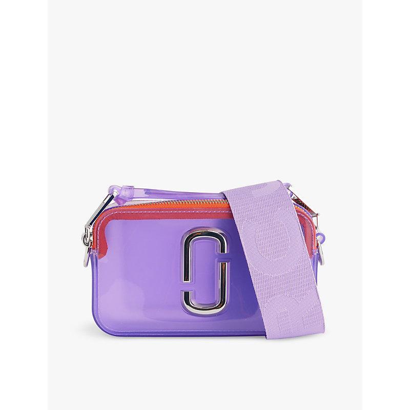 MARC JACOBS Womens Wisteria The Snapshot Pvc Cross-body Bag In Purple Product Image